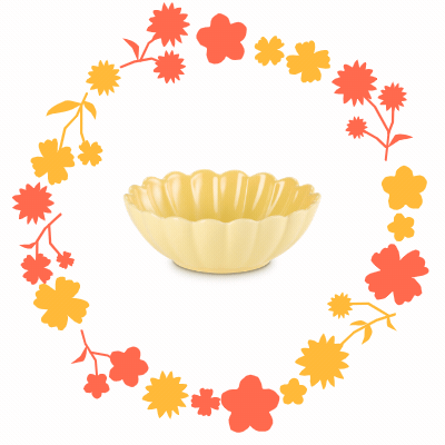 Le Creuset Gerbera Bowl Camomille 230ml